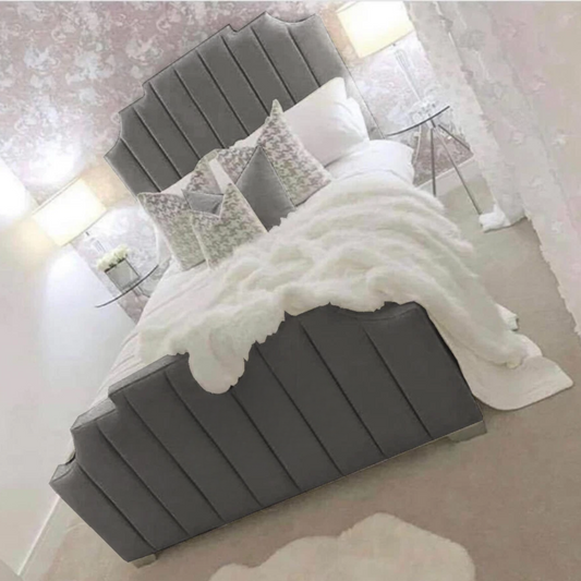 Arizona Luxury Plush Velvet Bed - 01