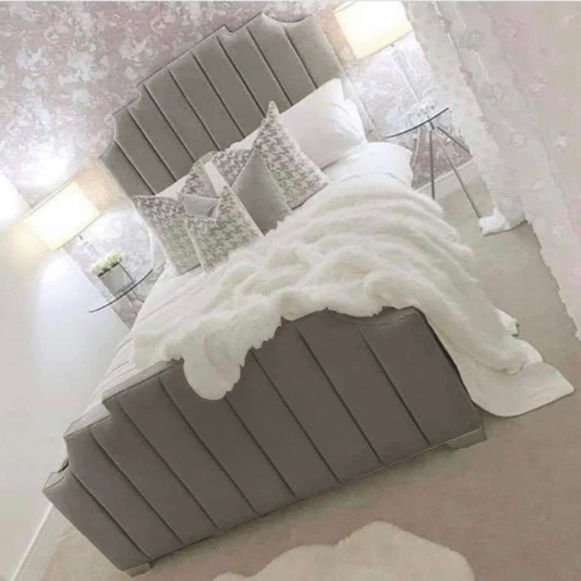 Arizona Luxury Plush Velvet Bed - 01