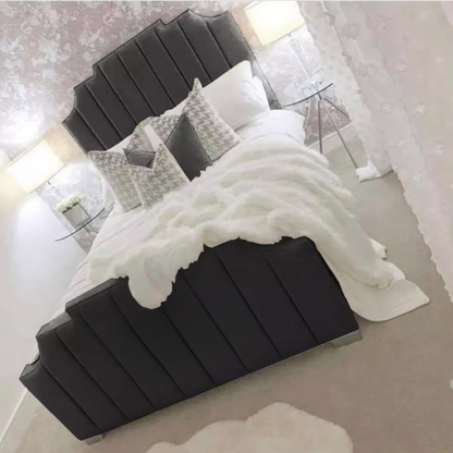 Arizona Luxury Plush Velvet Bed - 01