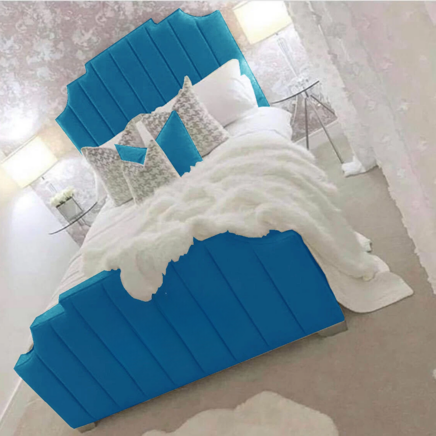 Arizona Luxury Plush Velvet Bed - 02