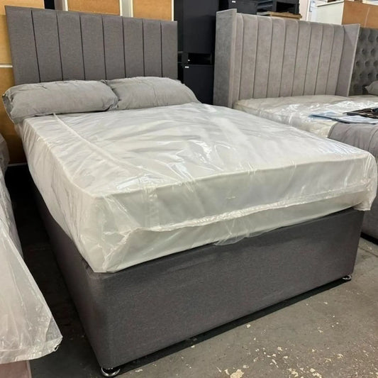 8 Panel Divan Bed Beds-Hub
