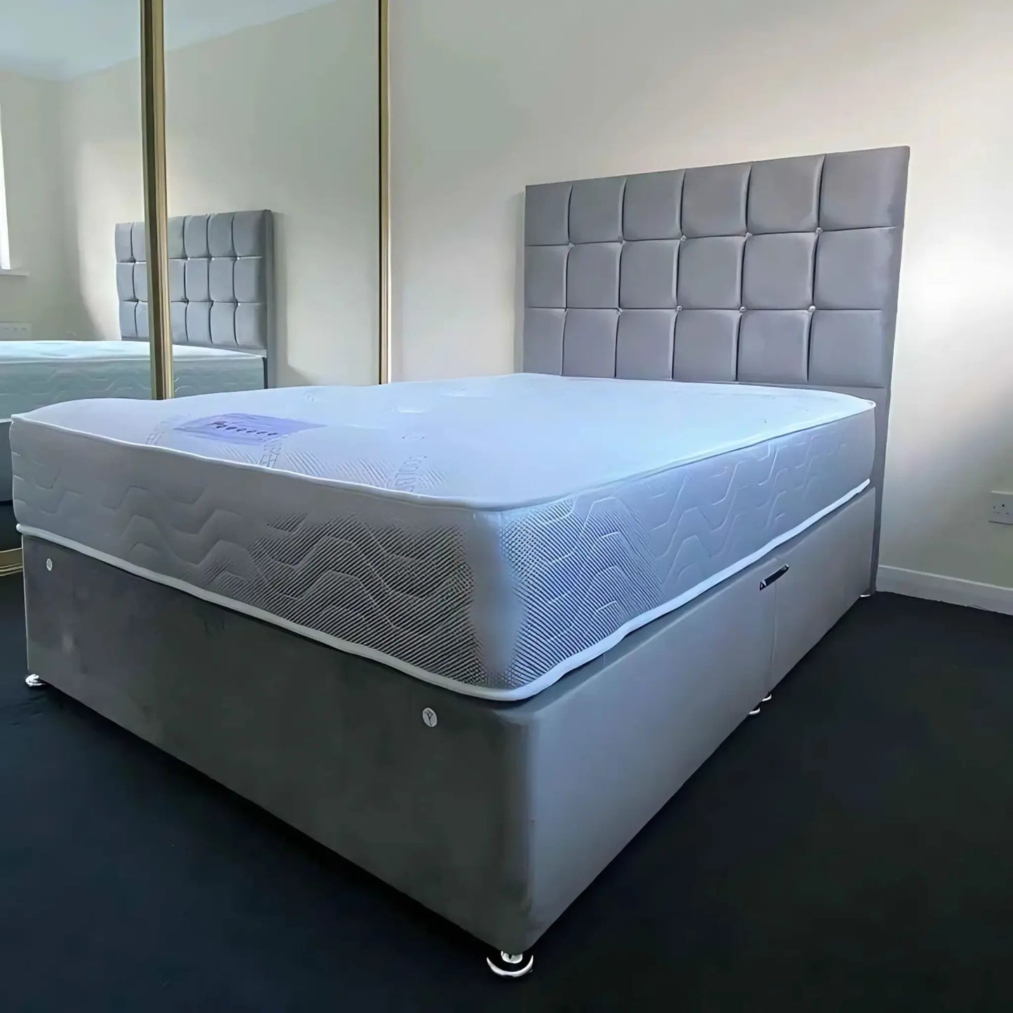 Royal Cubic Divan Bed Beds-Hub