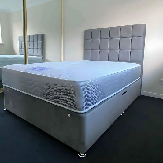 Royal Cubic Divan Bed Beds-Hub