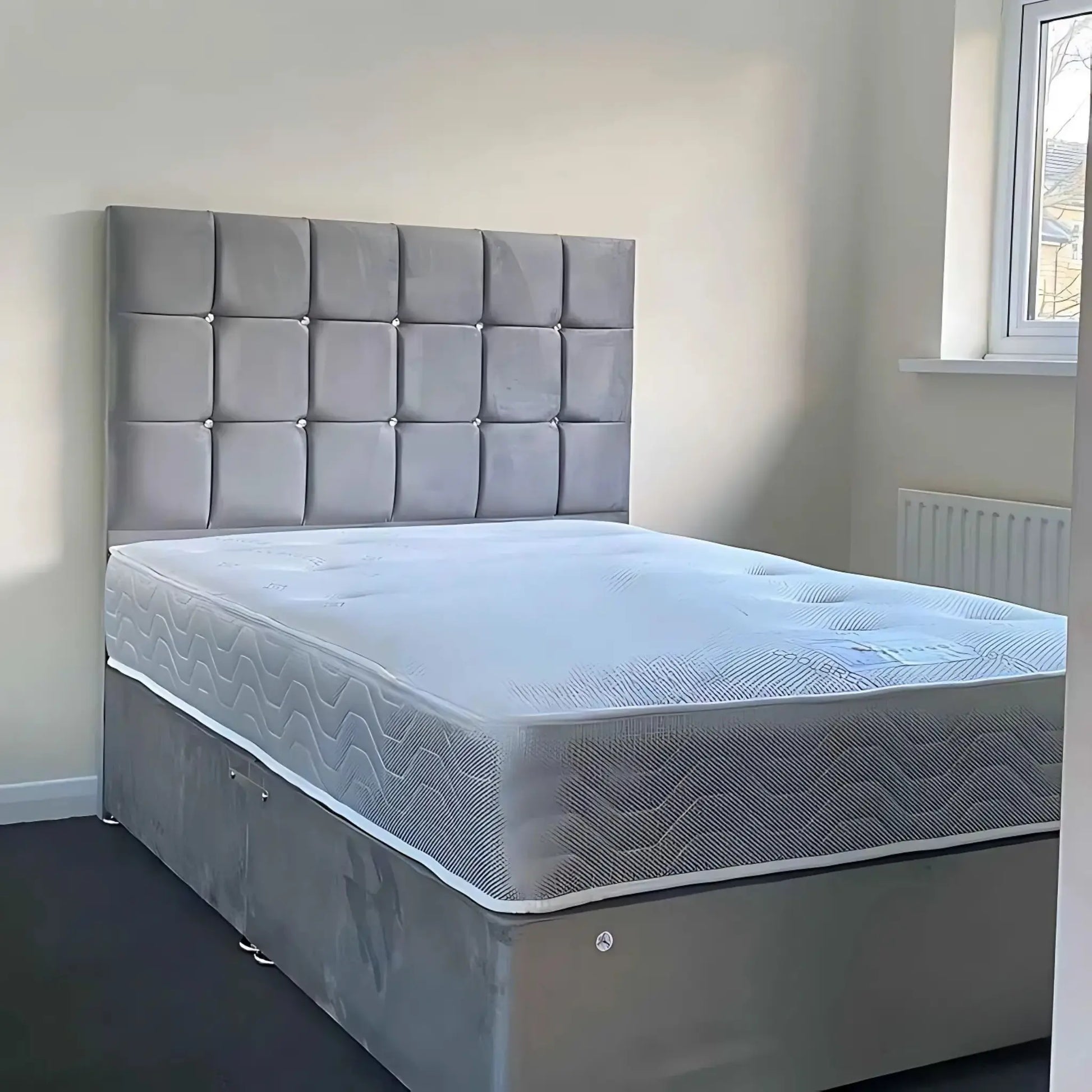 Royal Cubic Divan Bed Beds-Hub