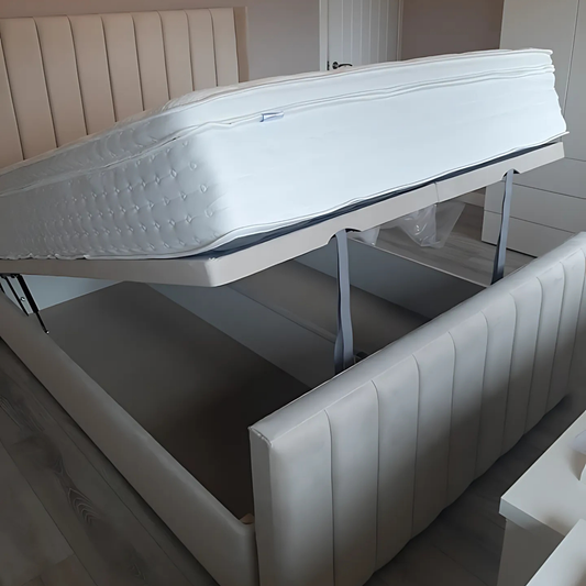 Opulent Panel Ottoman Bed Beds-Hub