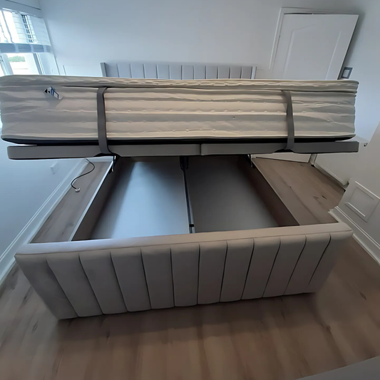 Opulent Panel Ottoman Bed Beds-Hub