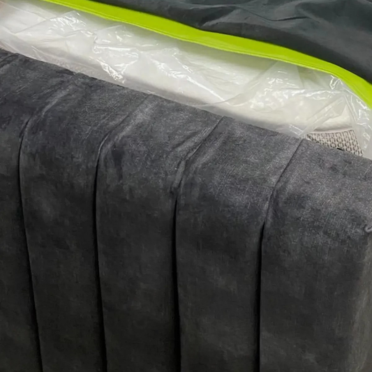 Narrow Lined Panel Bed Beds-Hub