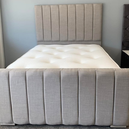 Prestige Panel Line Bed Beds-Hub