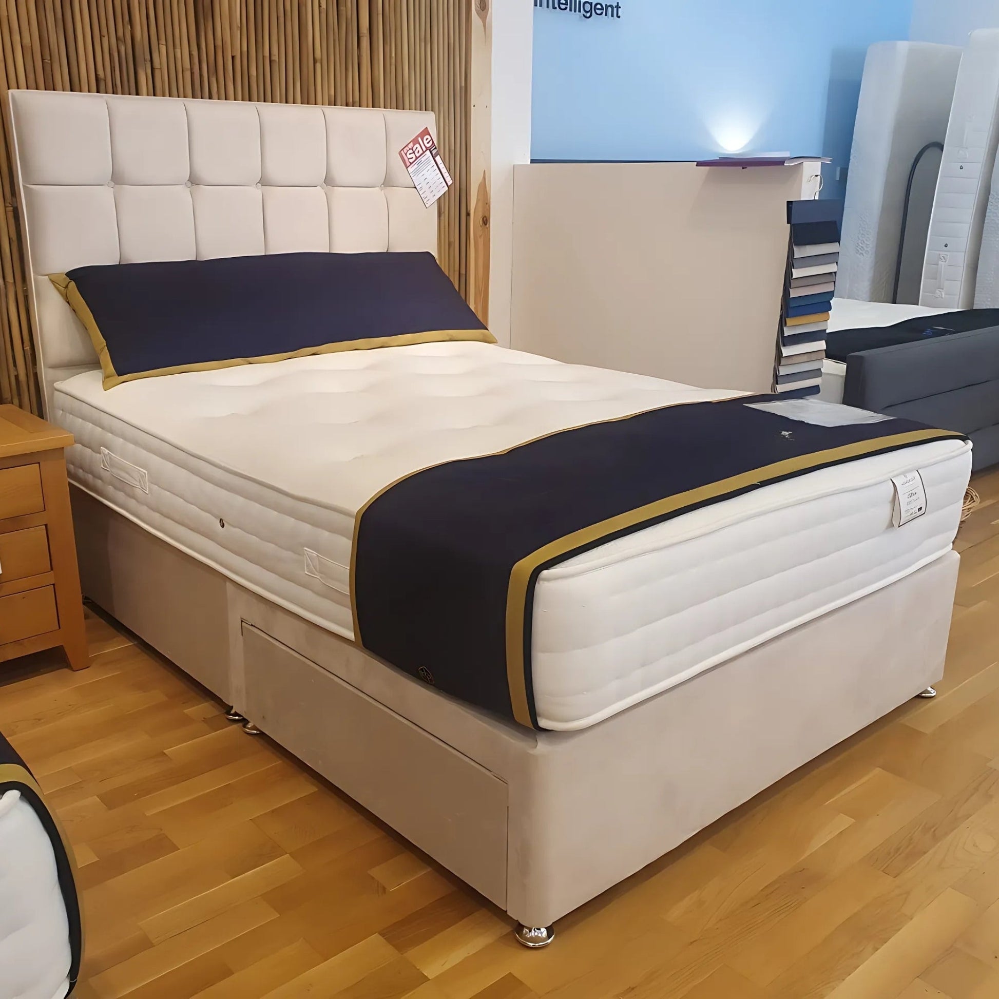 Noble Cube Divan Bed Beds-Hub