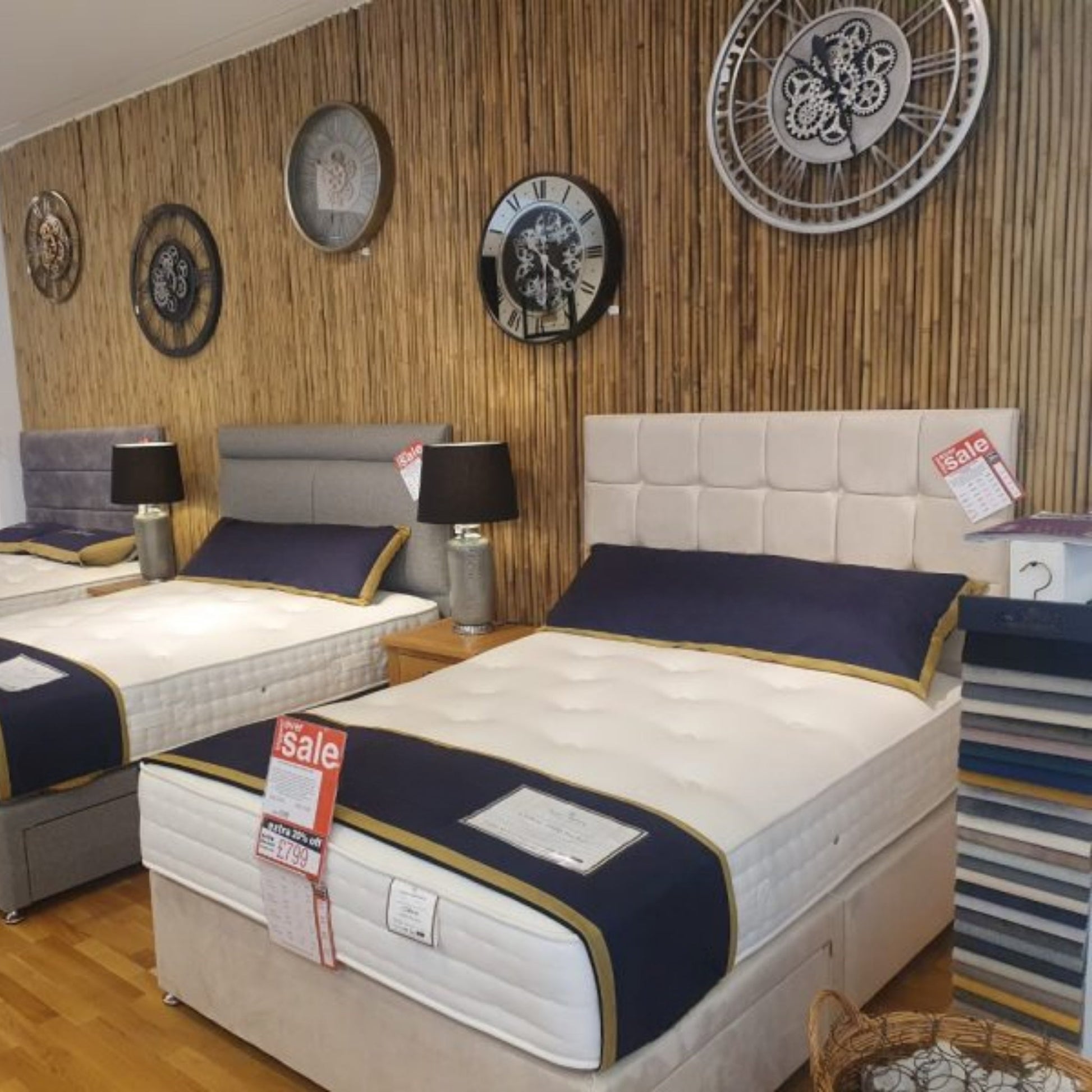 Noble Cube Divan Bed Beds-Hub