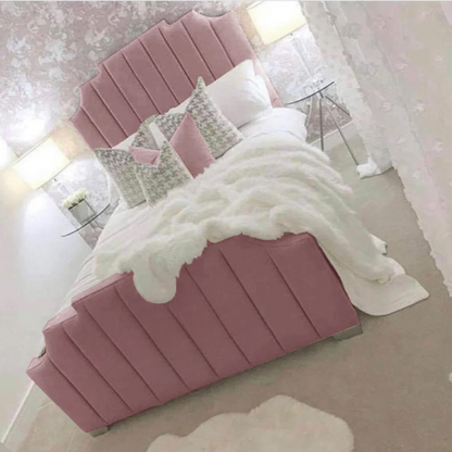 Arizona Luxury Plush Velvet Bed - 01