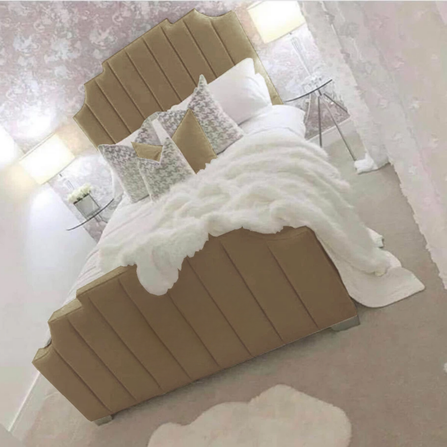 Arizona Luxury Plush Velvet Bed - 02