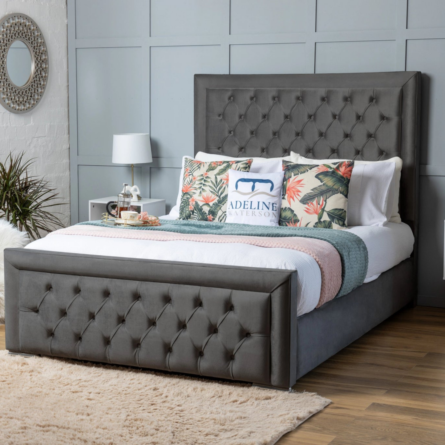 luxury Hilton Upholstered Bed - 01