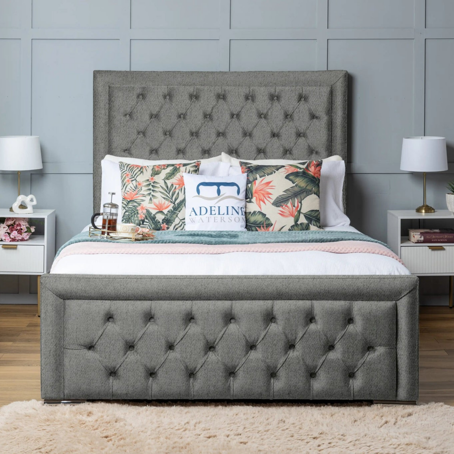 luxury Hilton Upholstered Bed - 01
