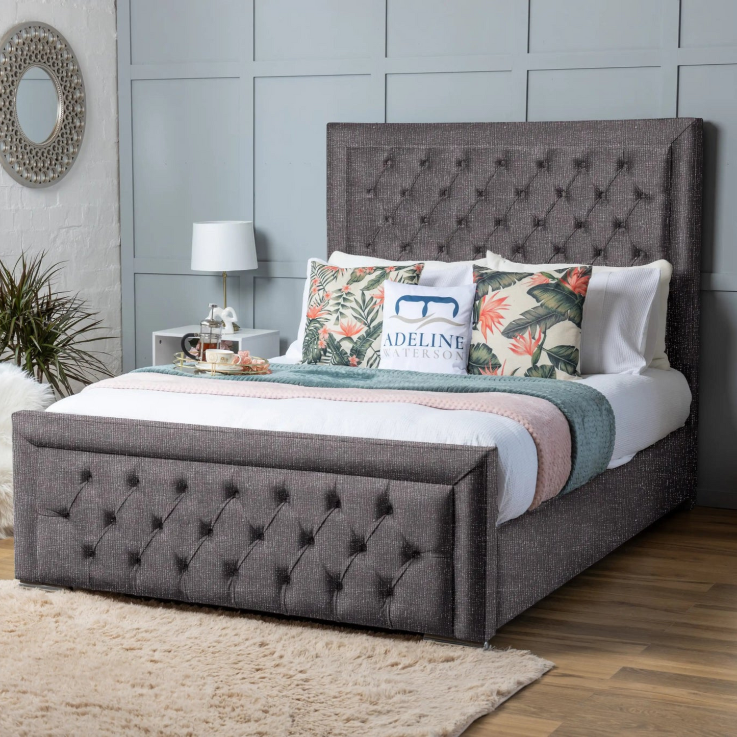 luxury Hilton Upholstered Bed - 01