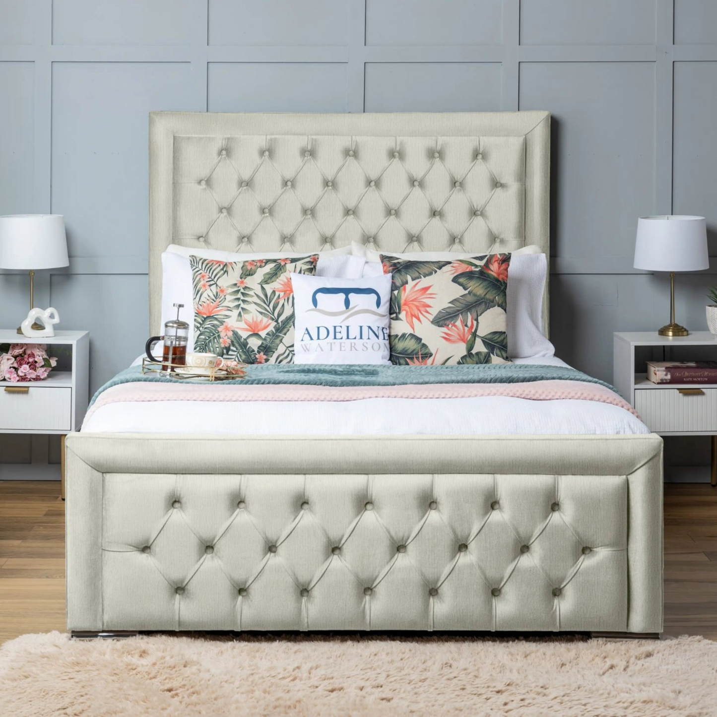 luxury Hilton Upholstered Bed - 01