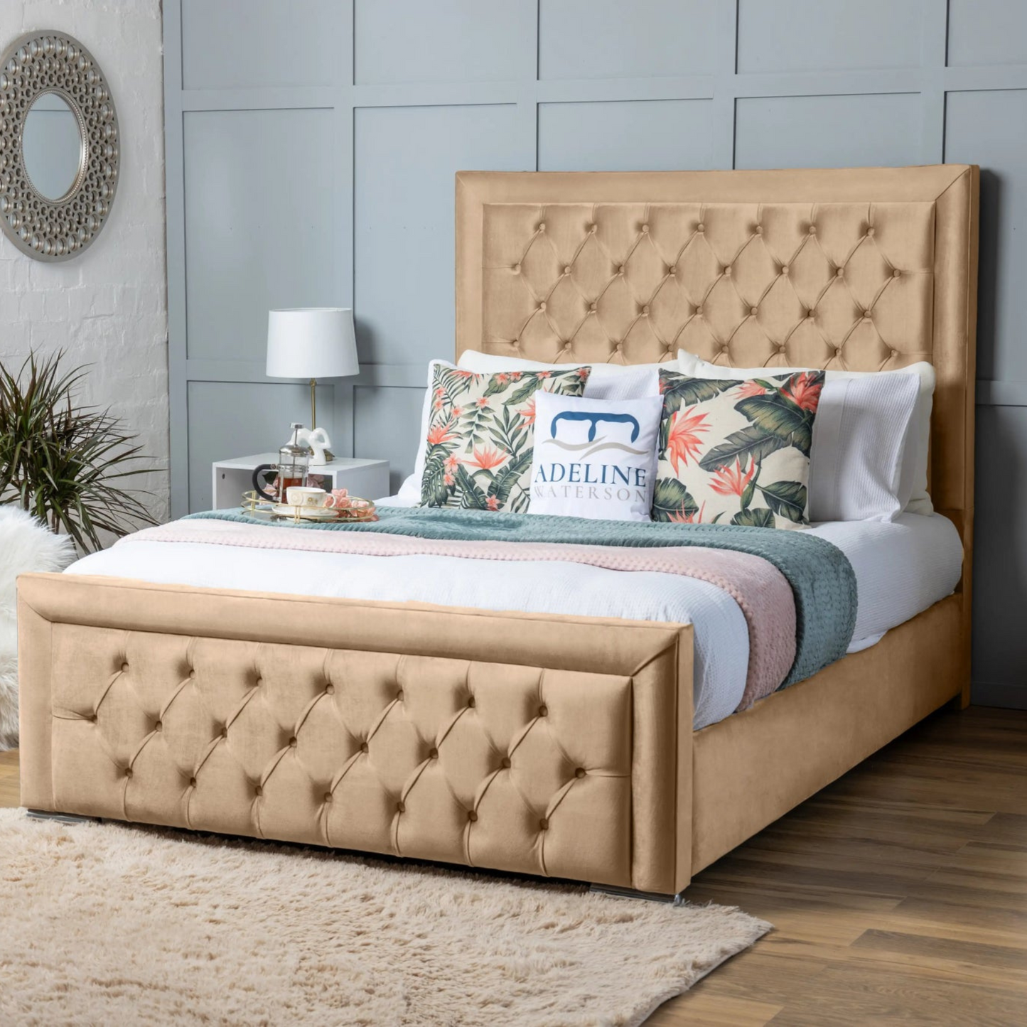 luxury Hilton Upholstered Bed - 02