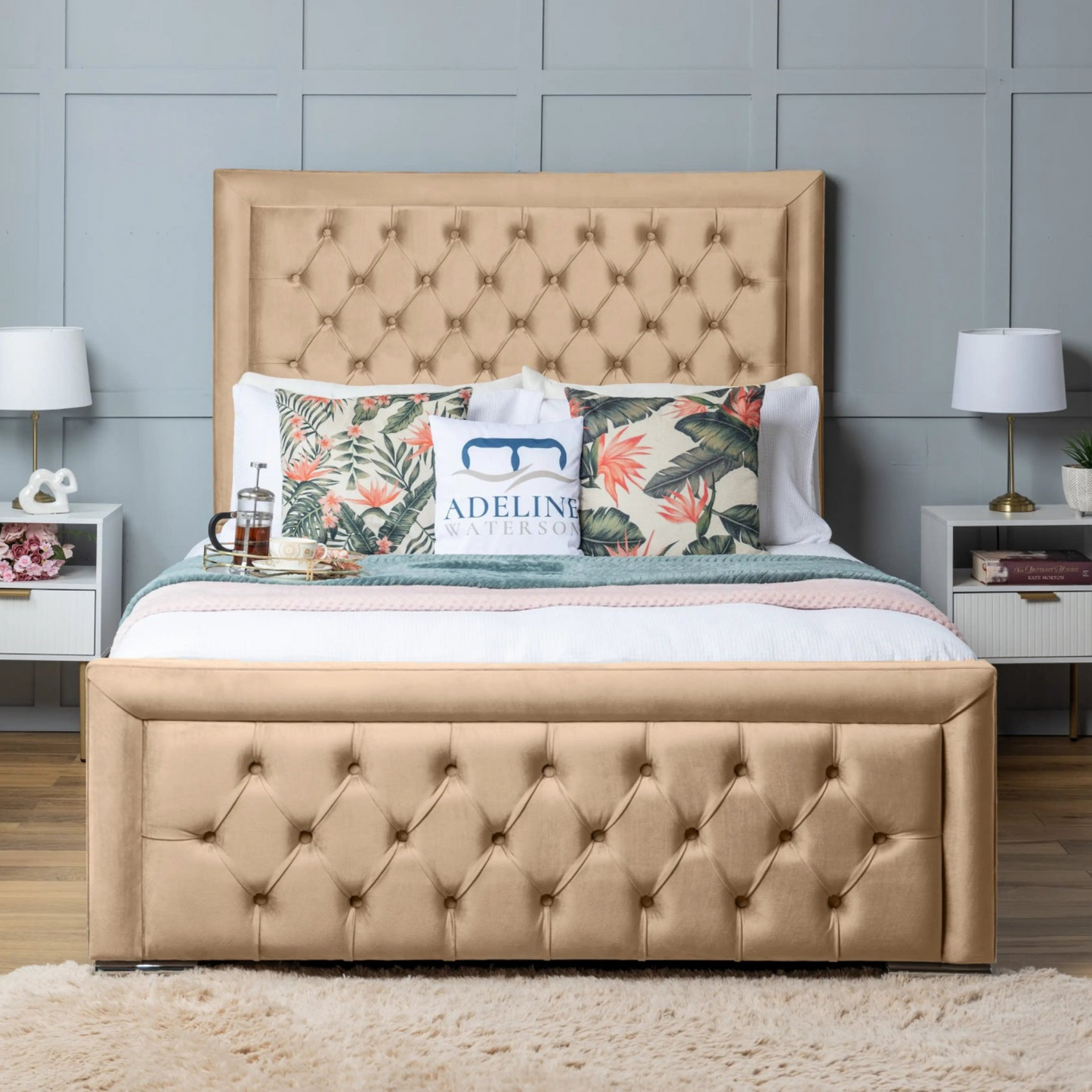 luxury Hilton Upholstered Bed - 02