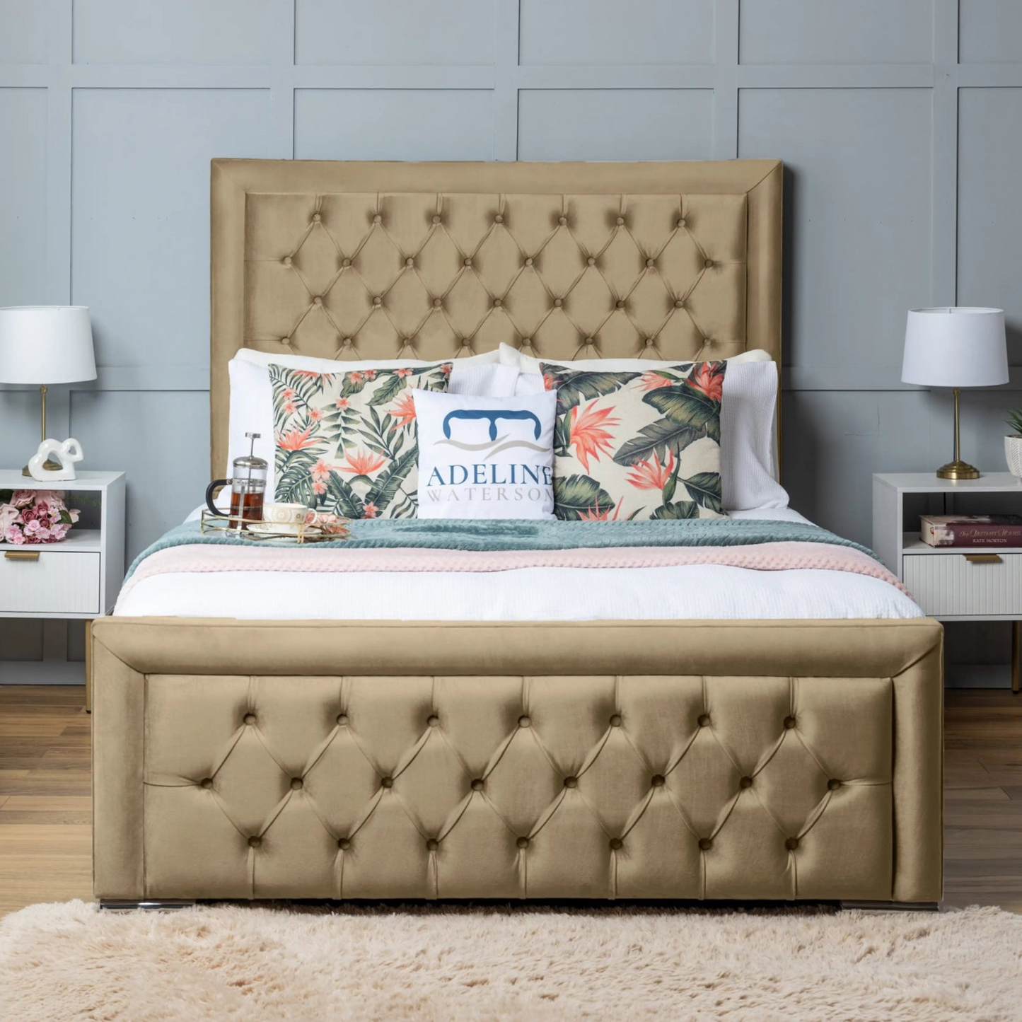 luxury Hilton Upholstered Bed - 04