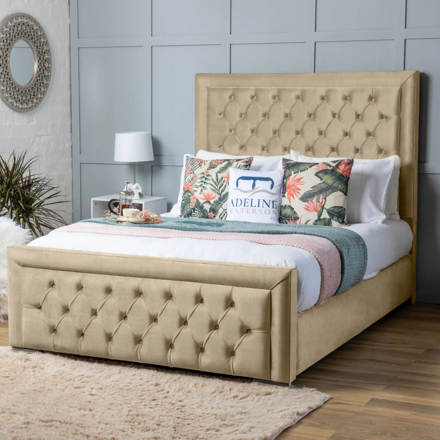 luxury Hilton Upholstered Bed - 04