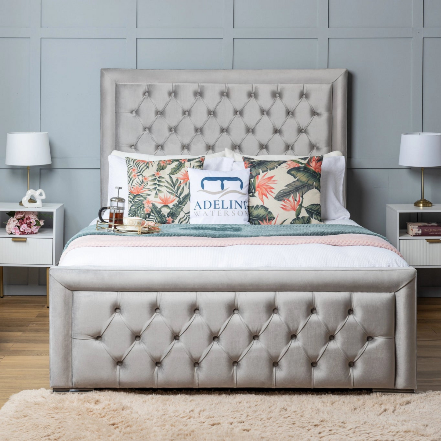 luxury Hilton Upholstered Bed - 06
