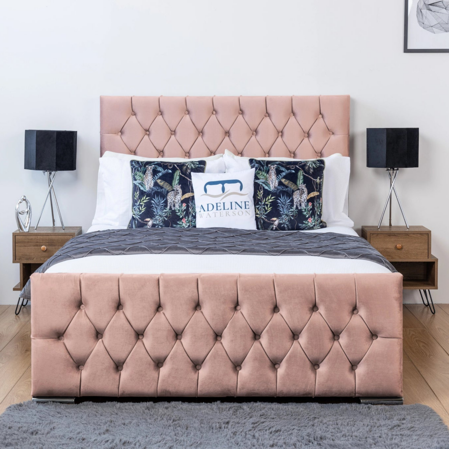 luxury Hilton Upholstered Bed - 06