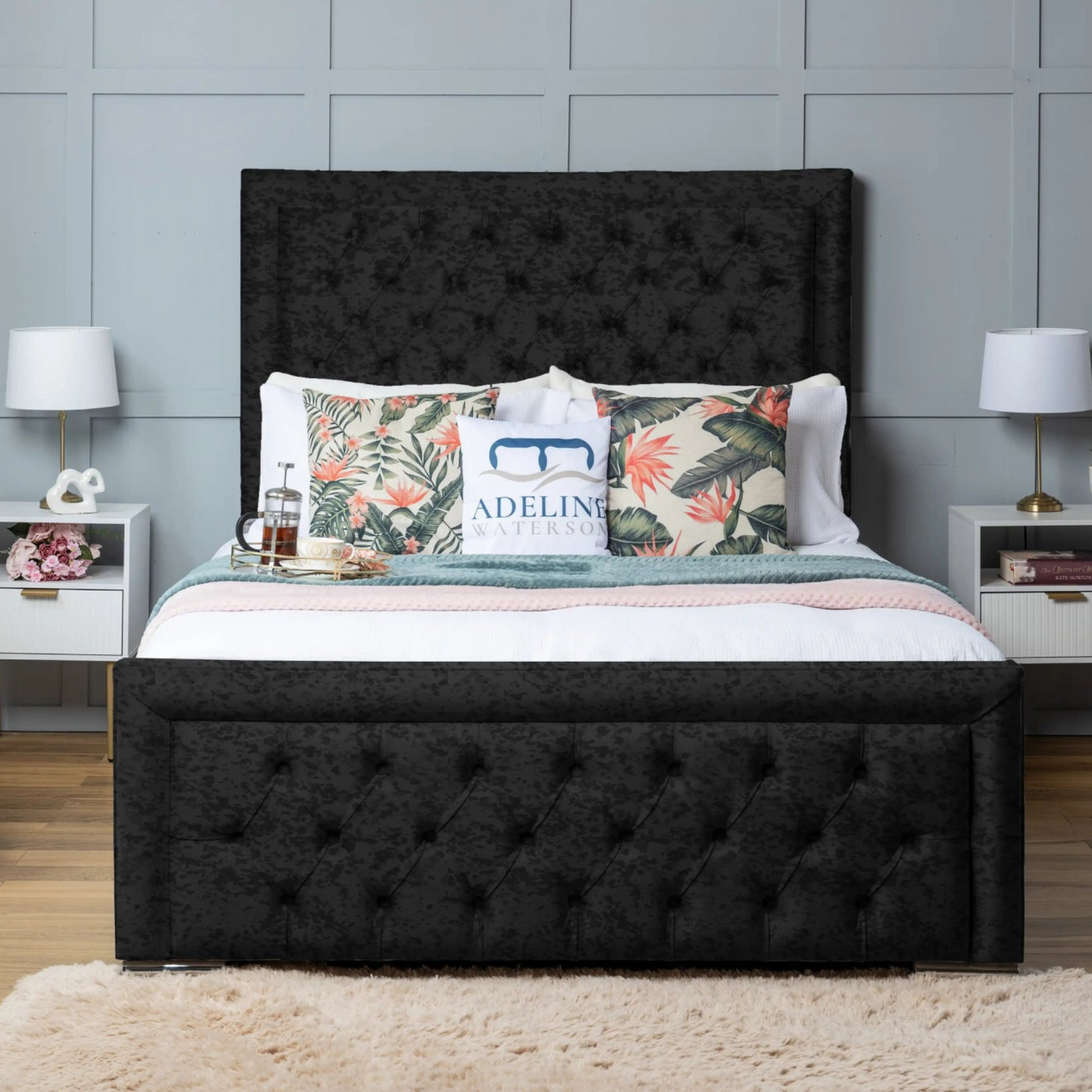 luxury Hilton Upholstered Bed - 06