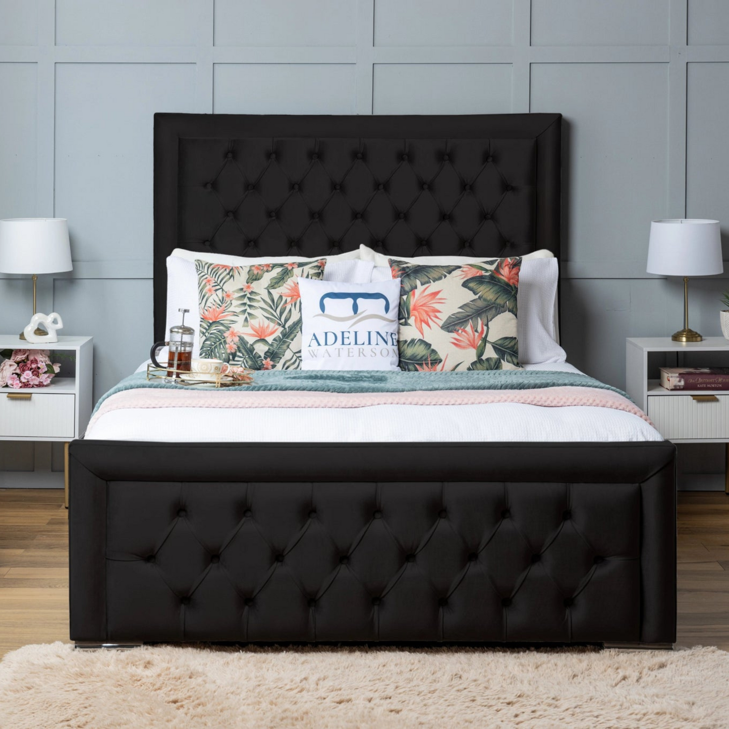 luxury Hilton Upholstered Bed - 07