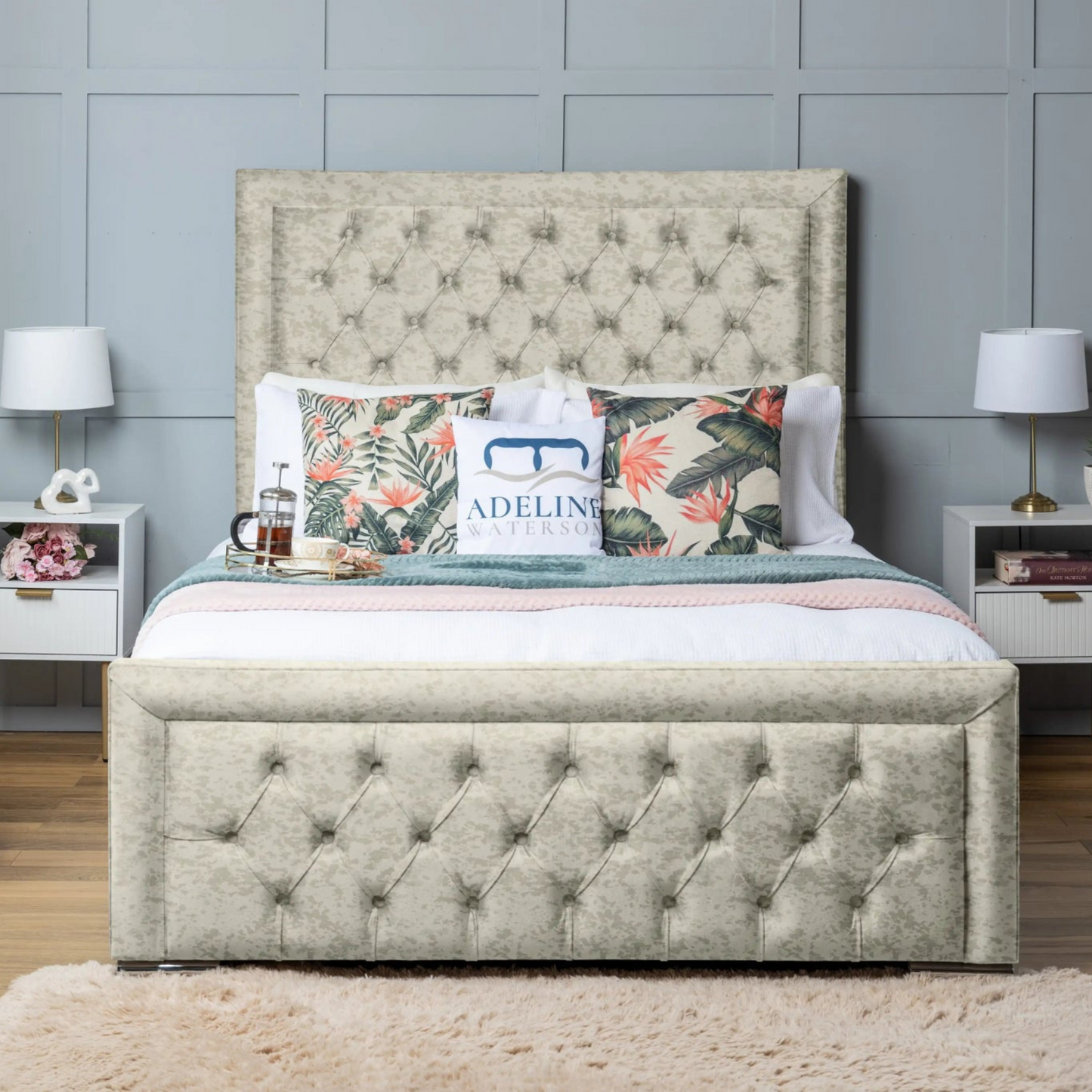 luxury Hilton Upholstered Bed - 08