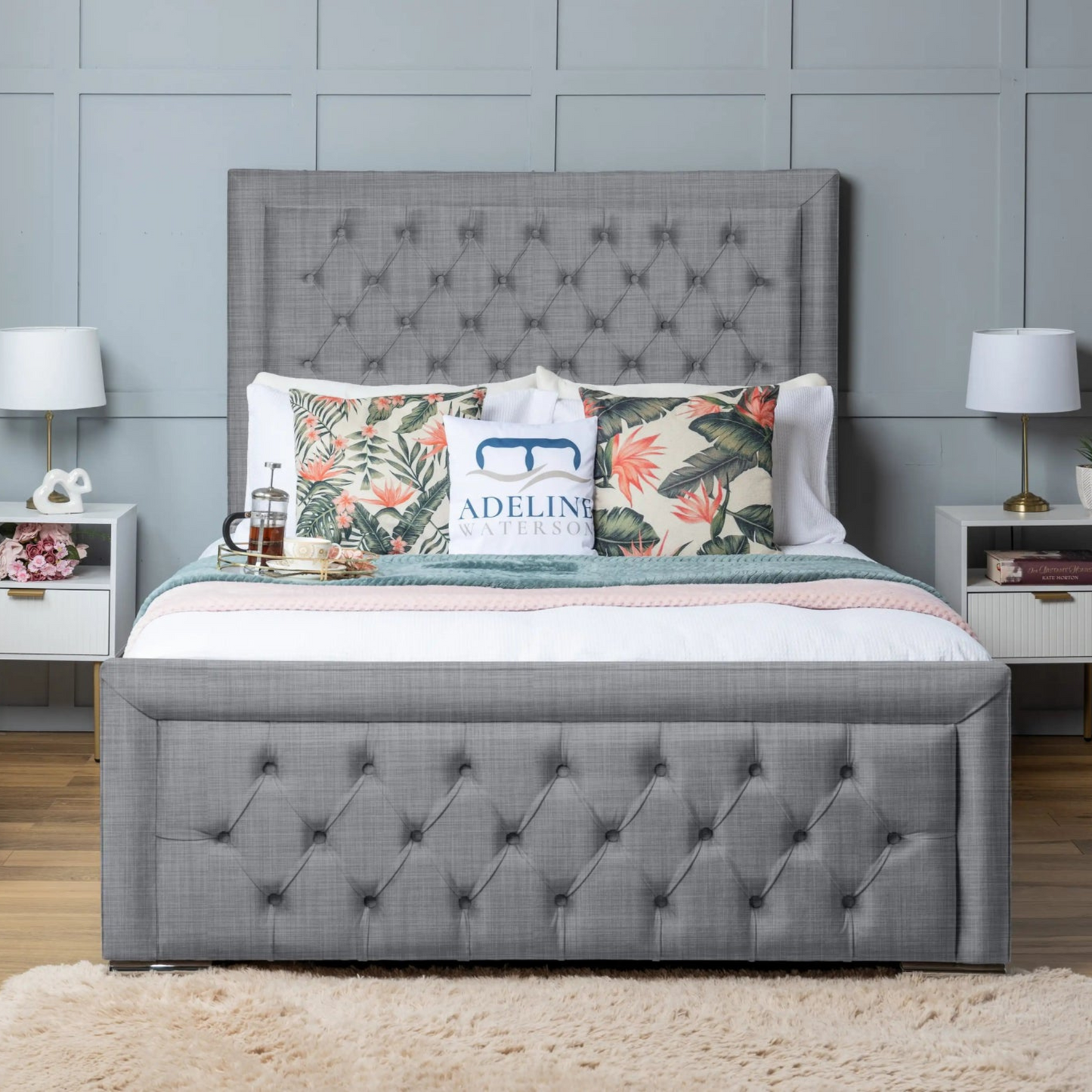 luxury Hilton Upholstered Bed - 08