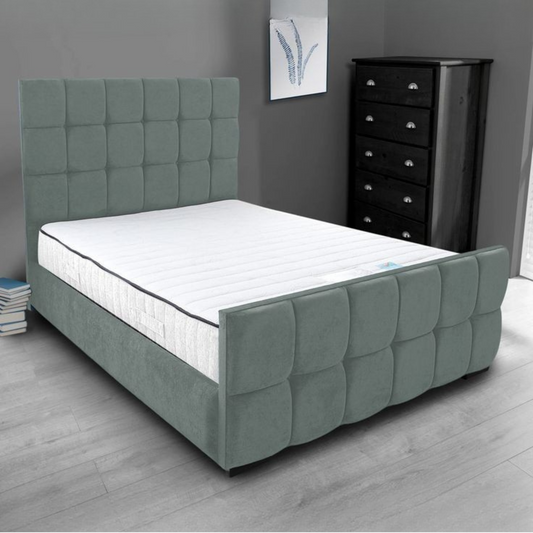 Gilt edge Beds Cube Fabric Bed Frame 02